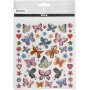 Stickers - kleurrijke vlinders
