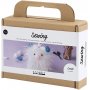 Mini DIY Kit Naaien, gemengde kleuren, Monster