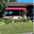 Klant imago Zonweringstof en decoratiestof Toldo Wijnrood - 160 cm