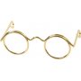 Brillen - goud - 35 mm - 10 st
