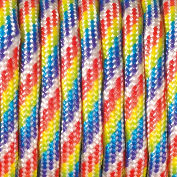 Parkacord kleurenmix - 4 mm x 50 m