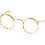 Brillen - goud - 50 mm - 10 st