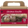 Mini DIY Kit Kerstboomballen - Pailletten