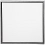 ArtistLine Canvas met lijst - antiek zilver/wit - 54x54 cm