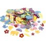 Pailletten - parelmoerkleuren - 400 g