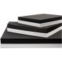 Karton - zwart en wit A2, A3, A4 - 600 st