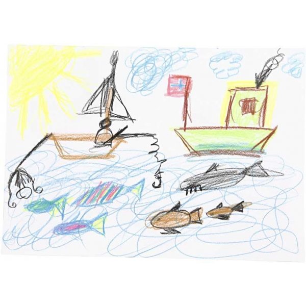 Colortime Kleurpotloden - gemengde kleuren - JUMBO - 12 x 12 st Colortime Kleurpotloden - gemengde kleuren - JUMBO - 12 x 12 st