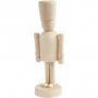 Houten figuur - Notenkraker - 13cm