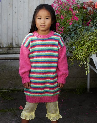 Breipatroon - Lange trui Breipatroon - Lange trui