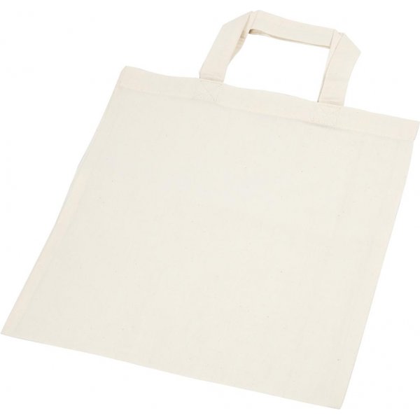 Stoffen tas - lichte natuur - 30x33 cm Stoffen tas - lichte natuur - 30x33 cm