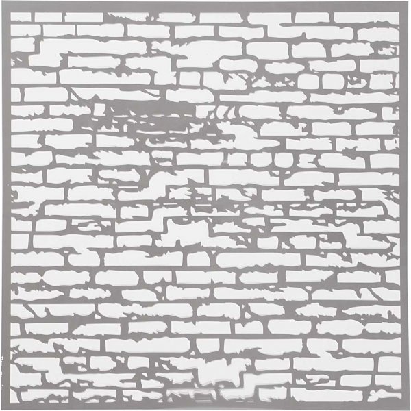 Sjabloon - muur - 30,5 x 30,5 cm