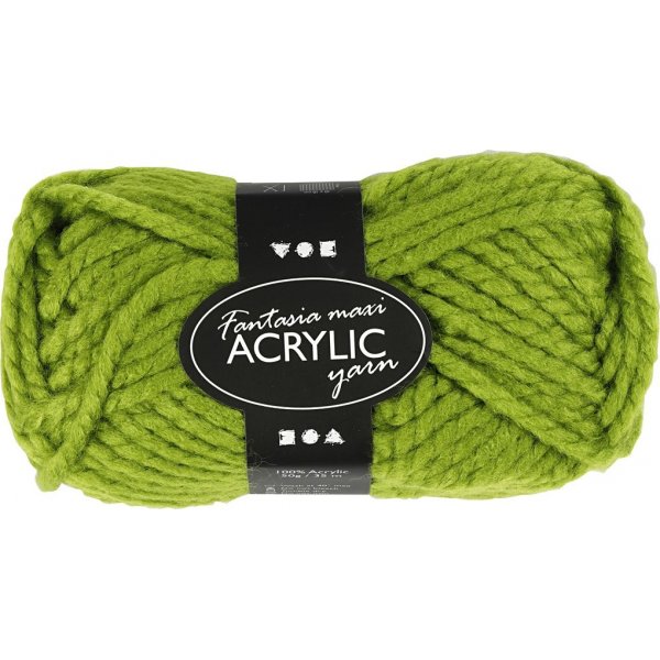 Fantasia Acrylgaren - groen - Maxi - 50 gr