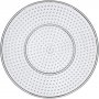 Parelbordjes - Helder - Rond - Diameter 15 cm - 10 st