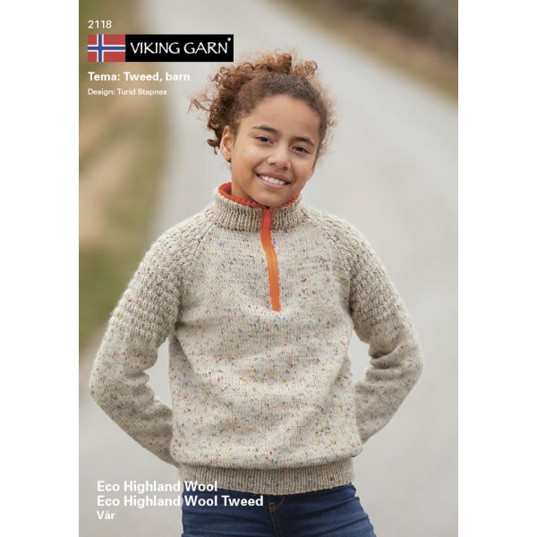 Patrooncatalogus Viking Tweed Barn (2118) - Highland Wool