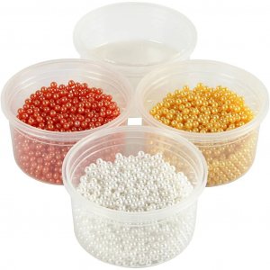 DIY-kit - Parelklei - Oranje, Geel, Wit DIY-kit - Parelklei - Oranje, Geel, Wit