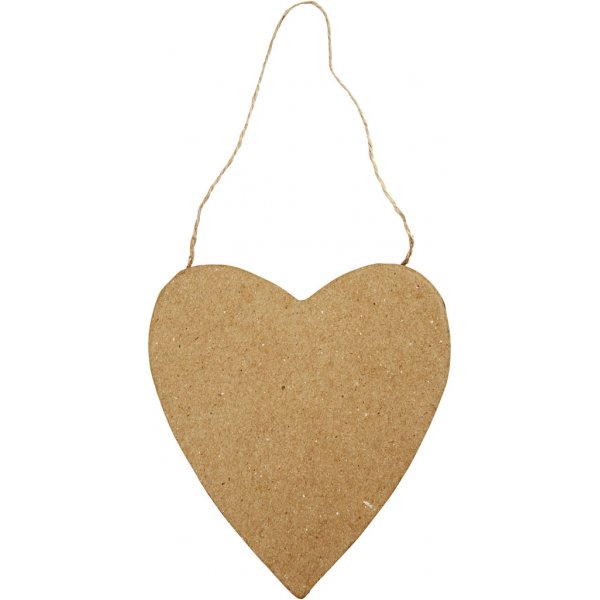 Hart van papier-maché Hart van papier-maché