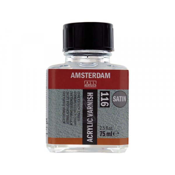 Acrylvernis Amsterdam - Zijdemat