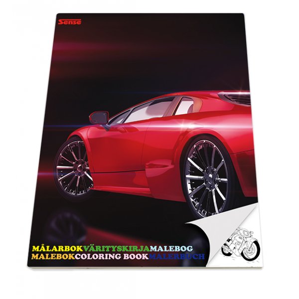 Kleurboek Voertuigen - Sense