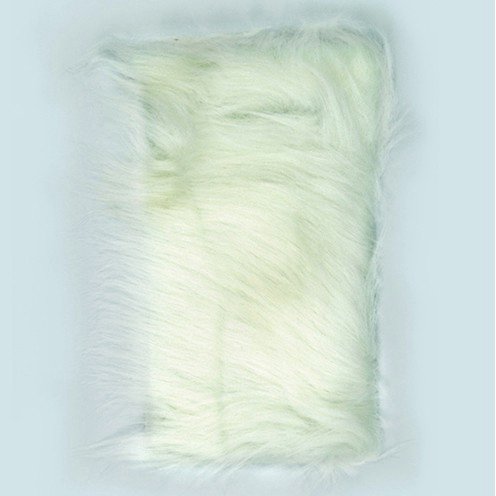 Bonttextiel 20 x 35 cm - wit