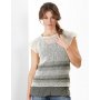 Breipatroon - Gebreide gestreepte trui en tanktop