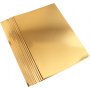 Metalen doos - goud - A2 - 10 vellen
