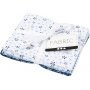 Patchworkstof - blauw - 4 st