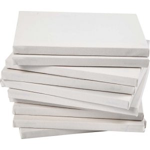 Doek - wit - 18 x 24 cm - 40 st Doek - wit - 18 x 24 cm - 40 st