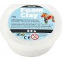 Foam Clay - wit - glitters - 35 gr