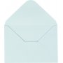 Envelop - lichtblauw - 11,5 x 16 cm - 10 st