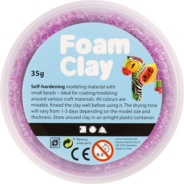 Foam Clay® - neonpaars - 35 gr Foam Clay® - neonpaars - 35 gr