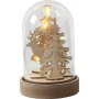 Beker op houten voet - 8 cm
