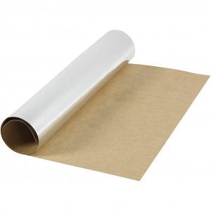 Leerpapier - Zilverfolie 1 m Leerpapier - Zilverfolie 1 m