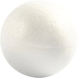 Piepschuim bolletjes - wit - Ø5 cm - 5 st Piepschuim bolletjes - wit - Ø5 cm - 5 st