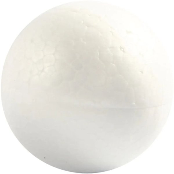 Piepschuim bolletjes - wit - Ø5 cm - 5 st Piepschuim bolletjes - wit - Ø5 cm - 5 st