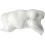 Piepschuim harten - wit - H6 cm - 5 st