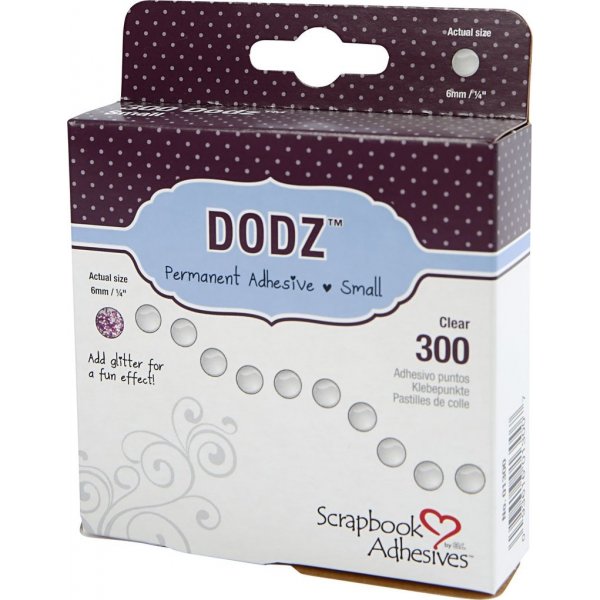 Dodz Plakpunten - 6 mm - 300 st