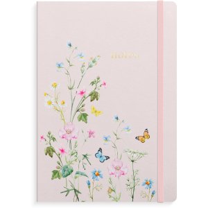 Notitieboek Deluxe B5 roze weide gelijnd