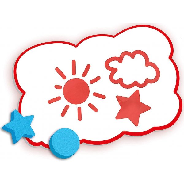 Mijn eerste - tekentafel met aquarel Mijn eerste - tekentafel met aquarel