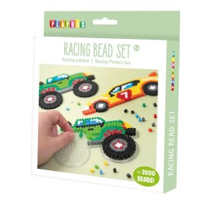 Kralenset Racing - Complete knutselset met buiskralen Kralenset Racing - Complete knutselset met buiskralen