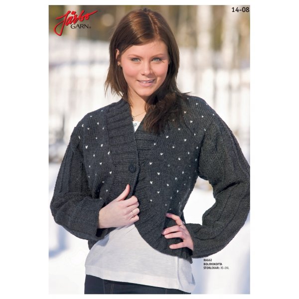 Breipatroon - Damesvest met knopen