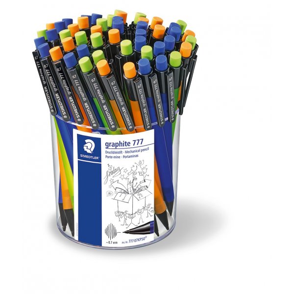 Balpen grafiet 777 0,7 mm - 50-pack