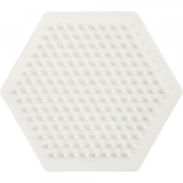 NABBI BioBeads Kralenplaat - Zeshoekig - 8,5x8,5 cm - 1 st