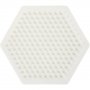 NABBI BioBeads Kralenplaat - Zeshoekig - 8,5x8,5 cm - 1 st