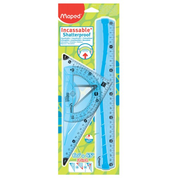 De linialenset - In kaart gebracht - De tekening 3 delen