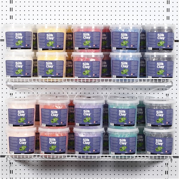 Silk Clay® - gemengde kleuren - 10 x 650 gr Silk Clay® - gemengde kleuren - 10 x 650 gr