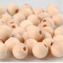 Houten kralen - 10 mm - 40 st