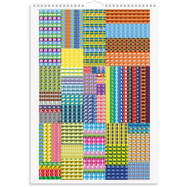 Familiekalender 24/25 - Stickers Familiekalender 24/25 - Stickers