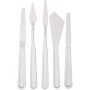 Spatels - wit - 5 st