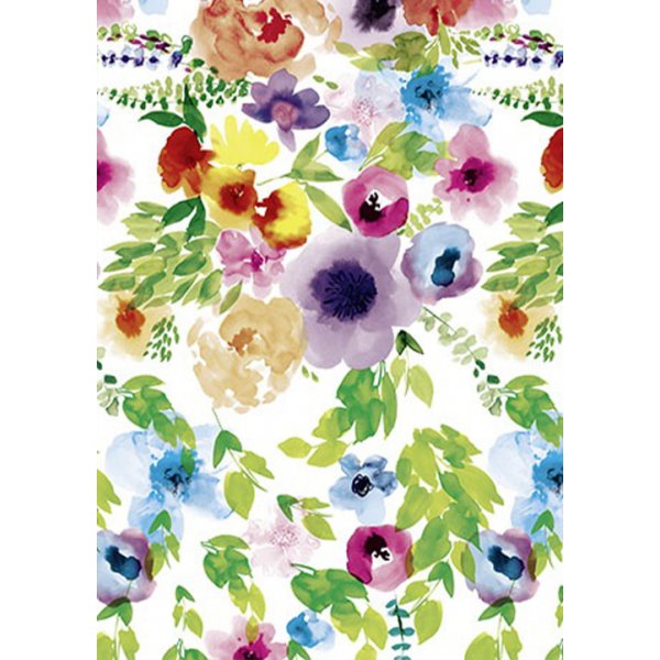 Tafelzeil aquarel bloemen