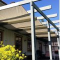 Klant imago Zonweringstof en decoratiestof Toldo 320 cm breed Crèmewit